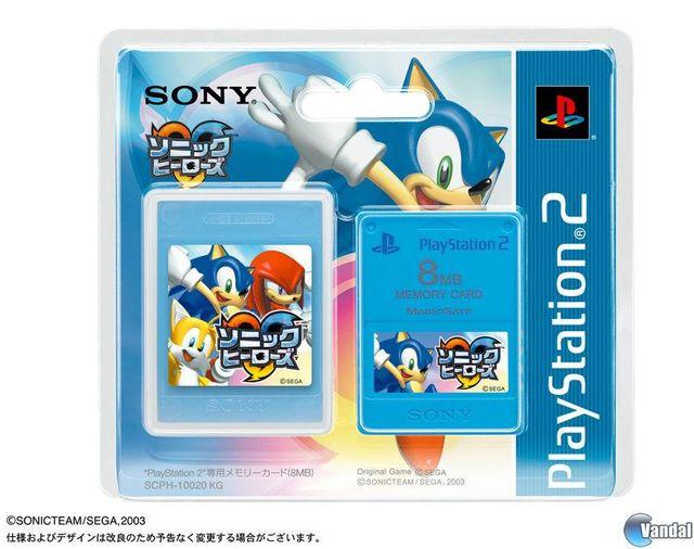 SCPH-10020KG - Sonic Heroes (Light Blue)