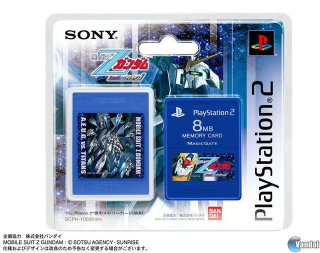 SCPH-10020KH - Mobile Suit Z-GUNDAM A.E.U.G vs Titans (Blue)