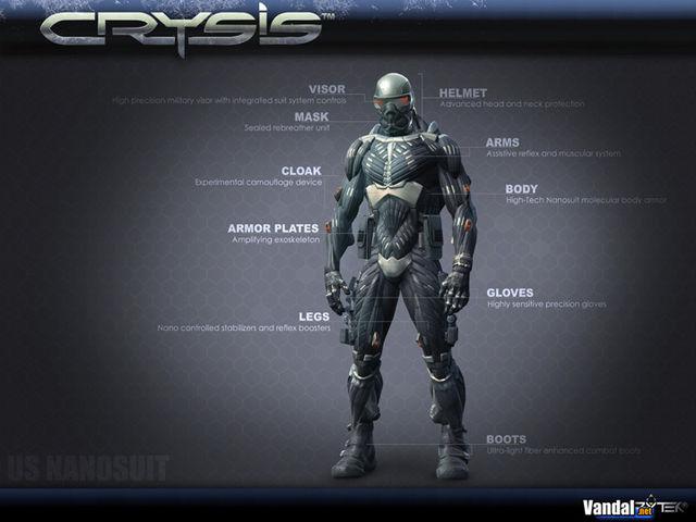 El nanotraje de Crysis