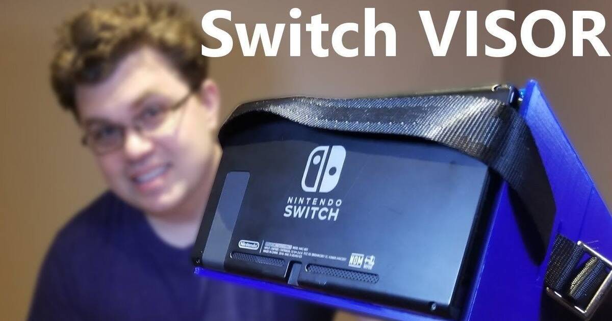 Crean un visor casero de Nintendo Switch para 'jugadores vagos' Vandal