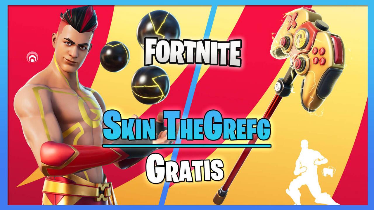 Fortnite Consigue Gratis La Skin De TheGrefg En El Torneo El Suelo Es