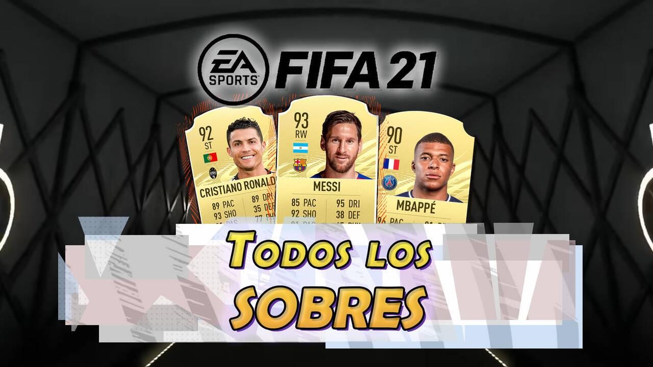 Fifa Todos Los Sobres Recompensas Y Probabilidades Y Precios