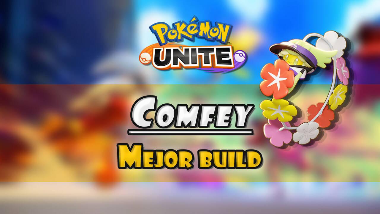 Comfey en Pokémon Unite Mejor build objetos ataques y consejos