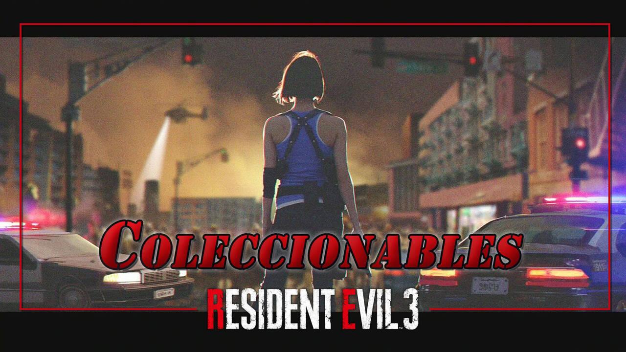 TODOS los coleccionables de Resident Evil 3 Remake Localización