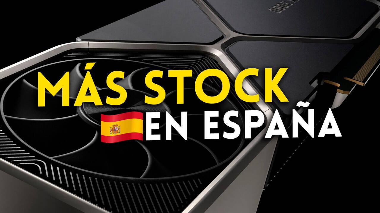 NVIDIA anuncia más stock de tarjetas gráficas GeForce RTX en España