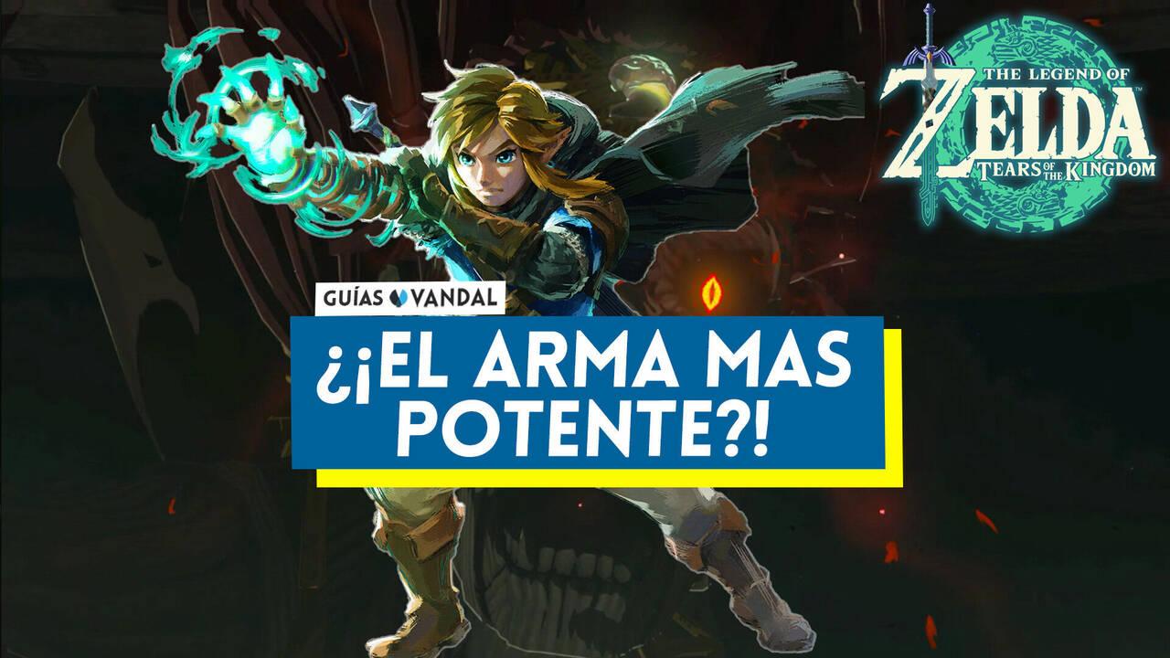 El arma más potente en Zelda Tears of the Kingdom