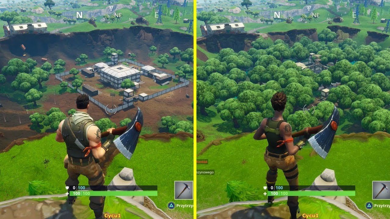 Comparan El Mapa De Fortnite Battle Royale En Sus Temporadas 4 Y 5 Vandal