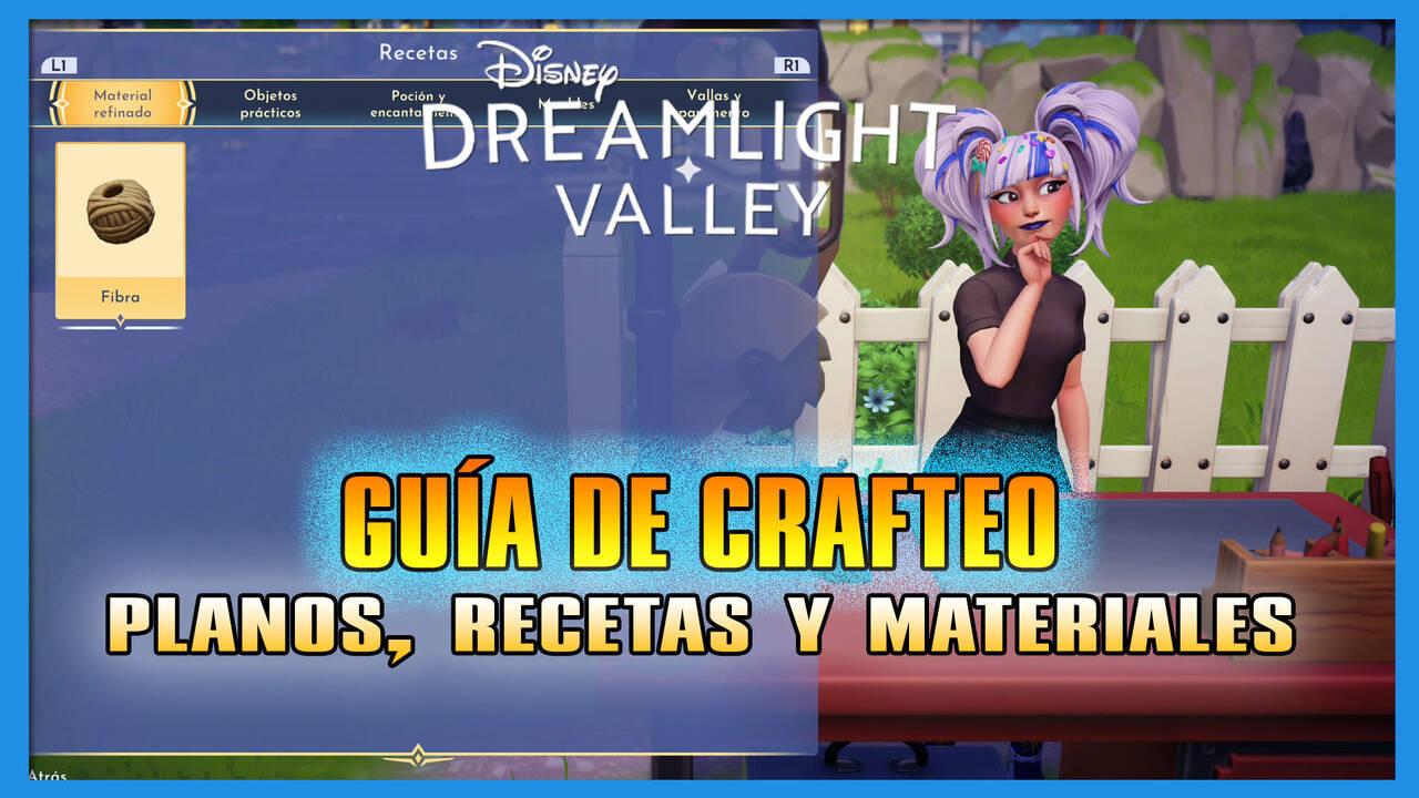 Disney Dreamlight Valley Gu A De Crafteo Recetas Y Materiales