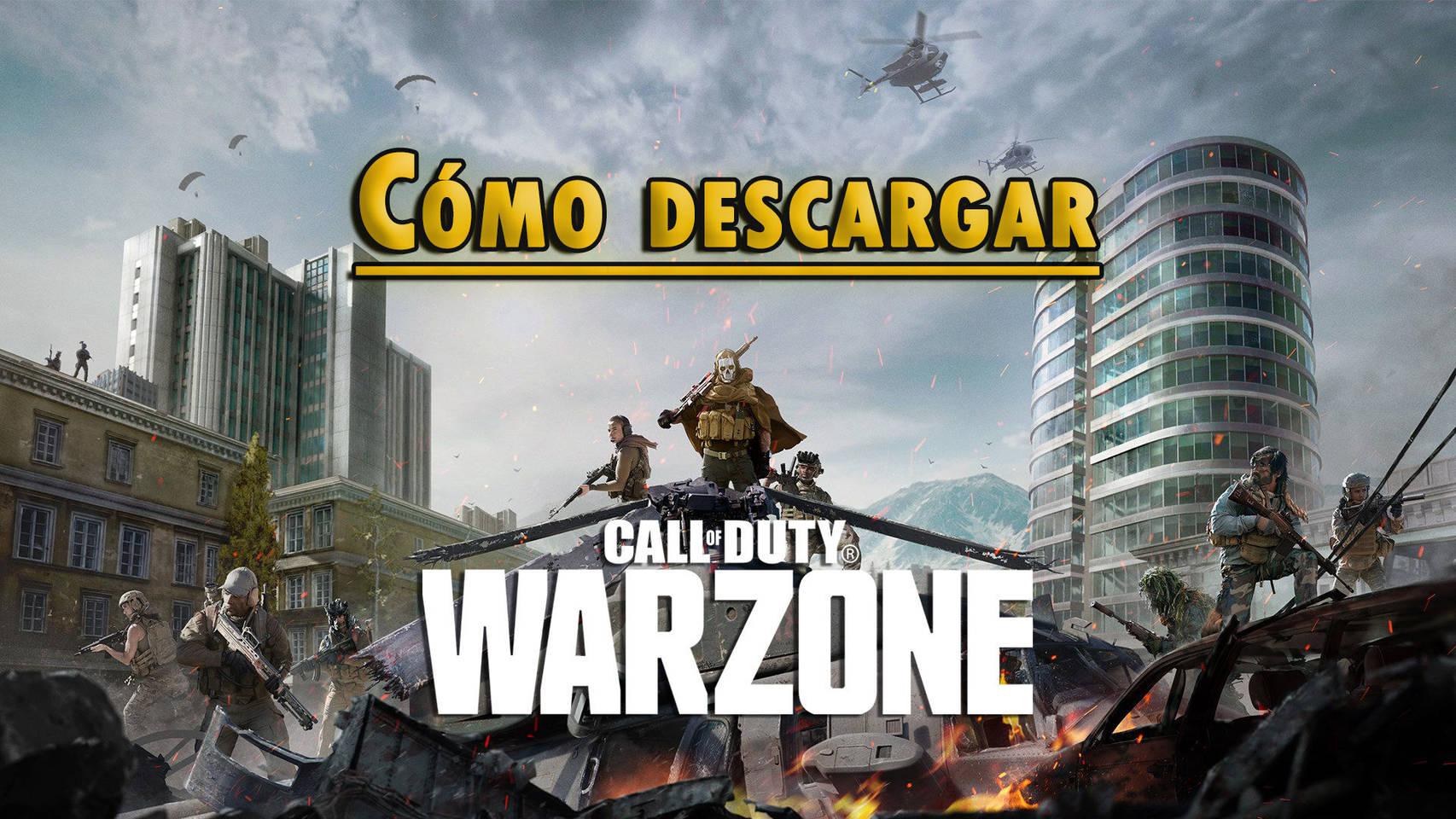 Ya puedes descargar Call of Duty: Warzone