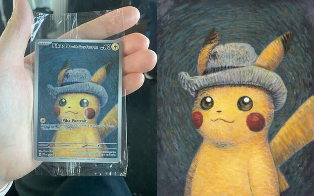 La Carta Pok Mon De Pikachu Van Gogh Ya Se Puede Conseguir De Nuevo