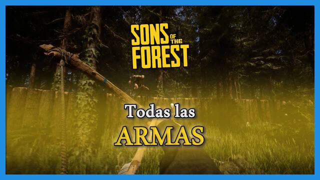 Sons Of The Forest Todas Las Armas Y C Mo Conseguirlas