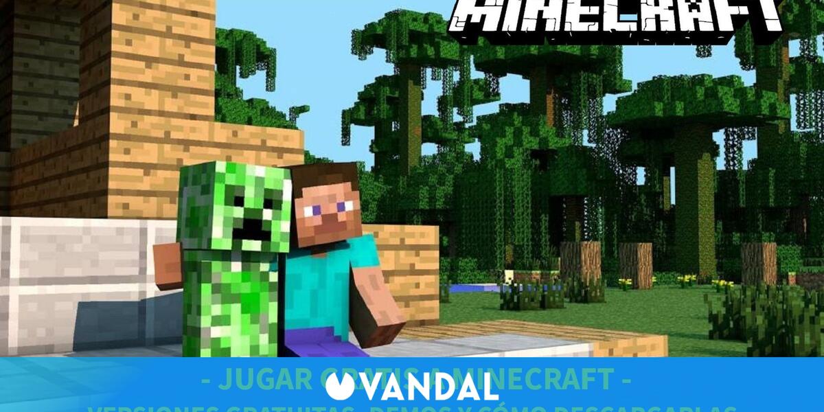 Minecraft C Mo Descargar Gratis Y Probar El Juego