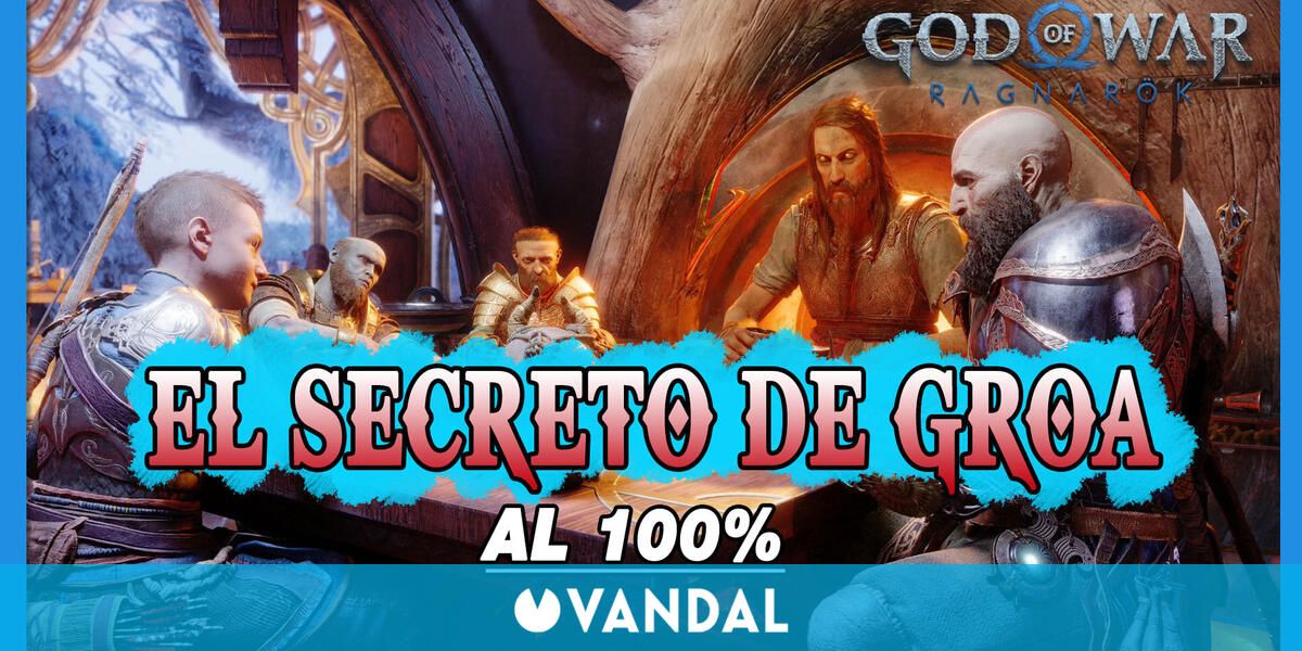 El secreto de Gróa al 100 en God of War Ragnarok