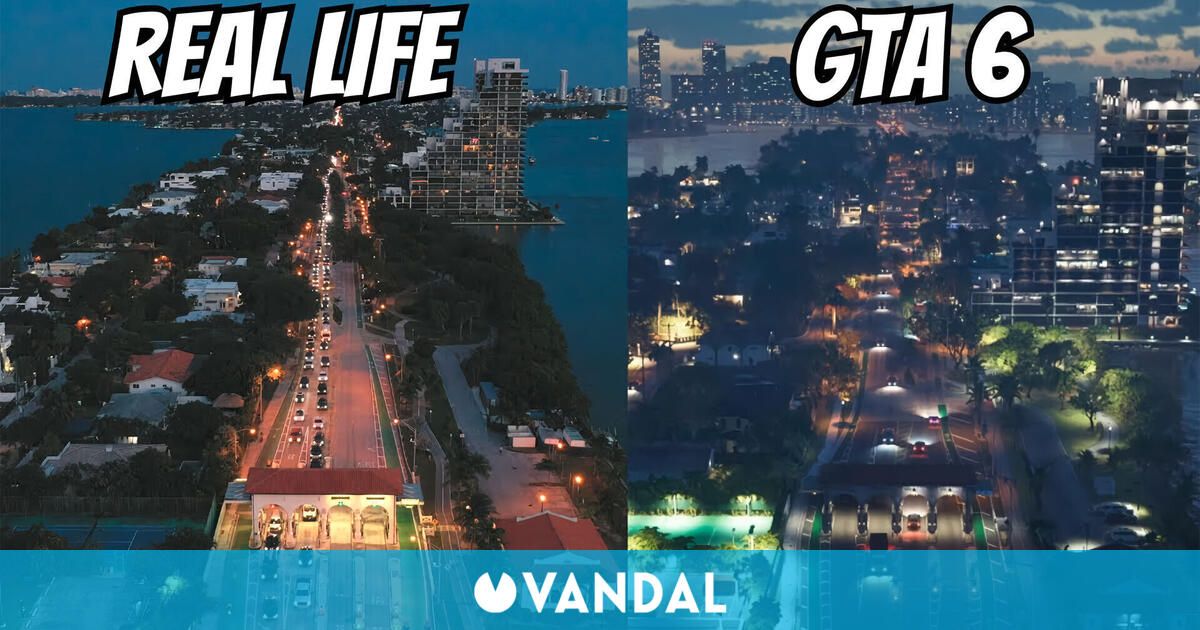 Comparan el tráiler de GTA 6 con imágenes reales de Miami y Florida