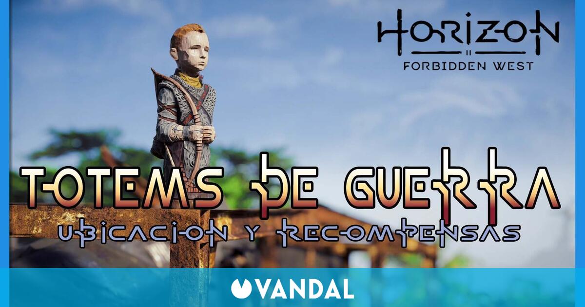 Horizon Forbidden West TODOS los Tótems de guerra Localización y