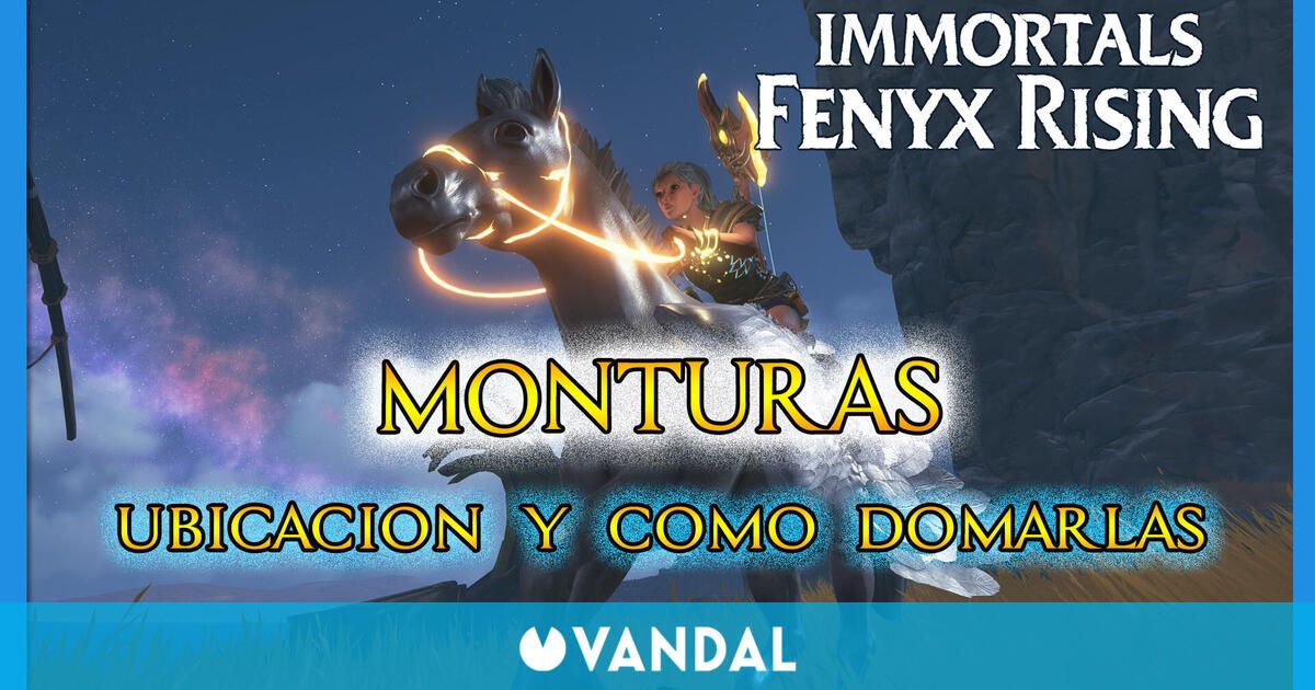 Todas Las Monturas En Immortals Fenyx Rising Localizaci N Y C Mo Domarlas