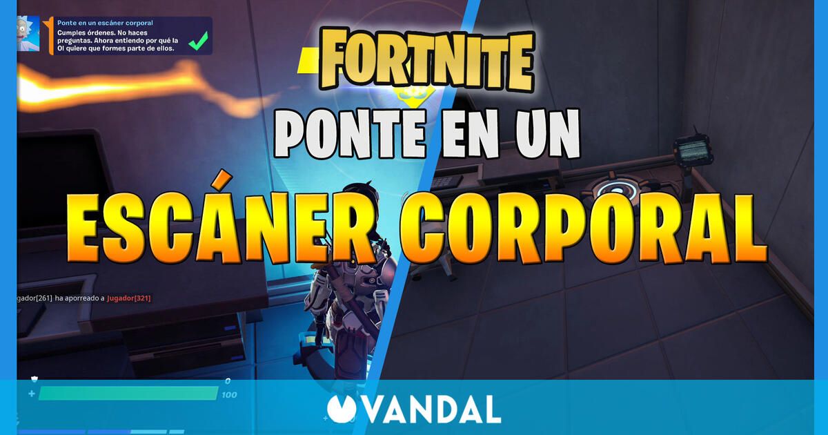 Fortnite Ponte En Un Esc Ner Corporal Soluci N