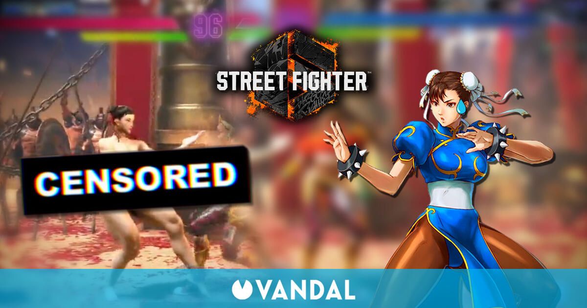 Olvidan Quitar Un Mod De Chun Li Desnuda En Un Torneo De Street Fighter