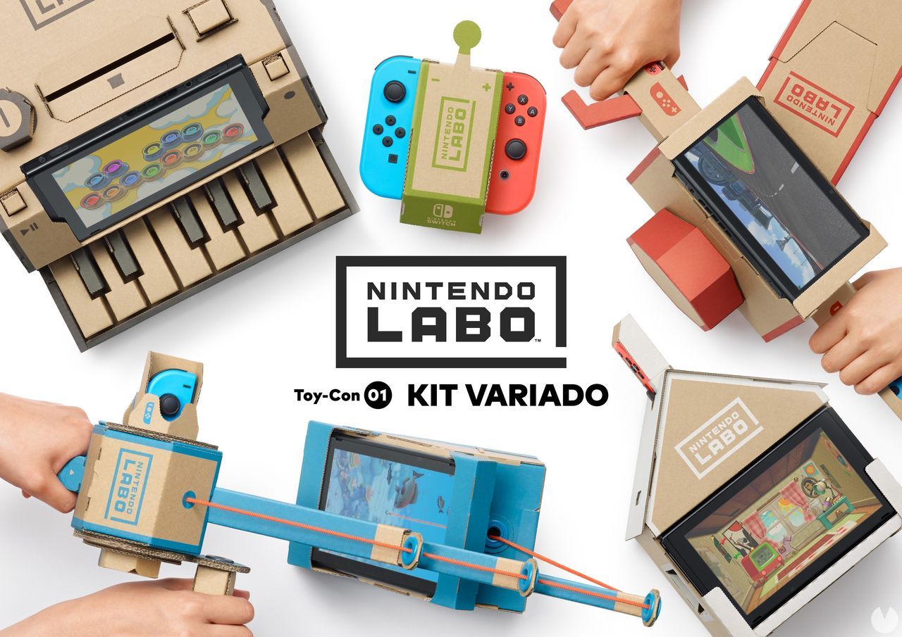Nintendo Labo: Switch se combina con manualidades de cartón