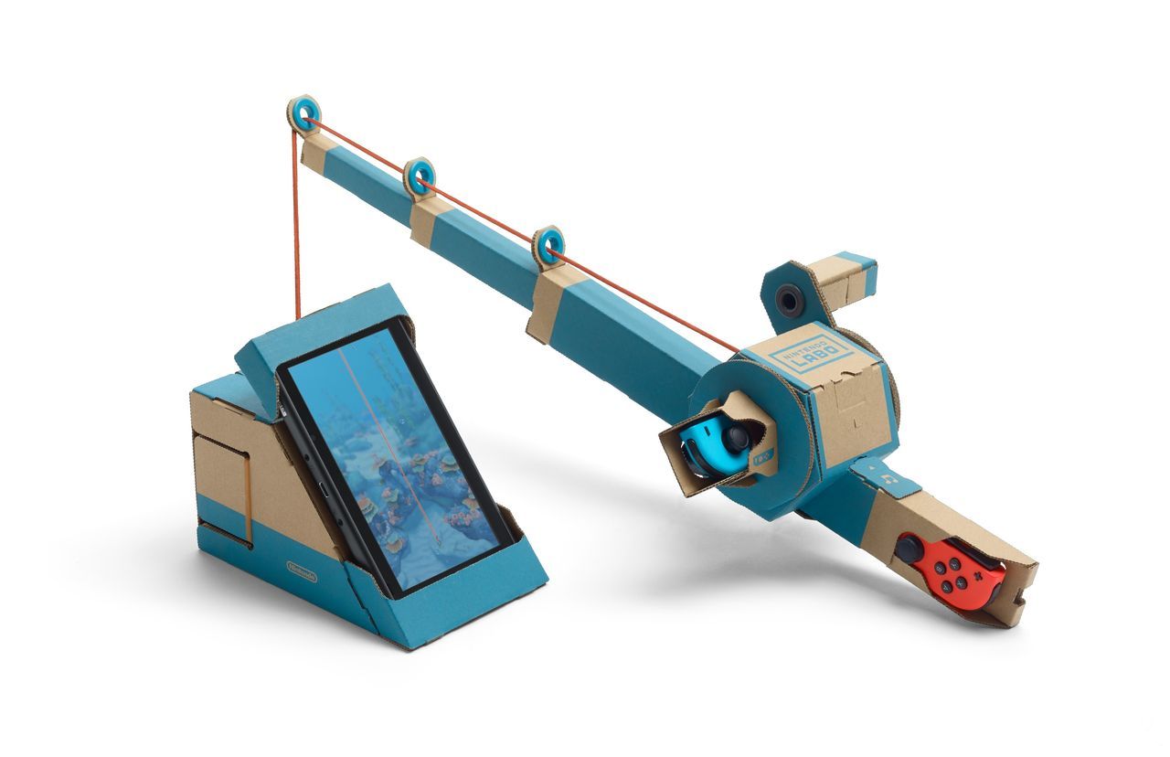 Nintendo Labo: Switch se combina con manualidades de cartón
