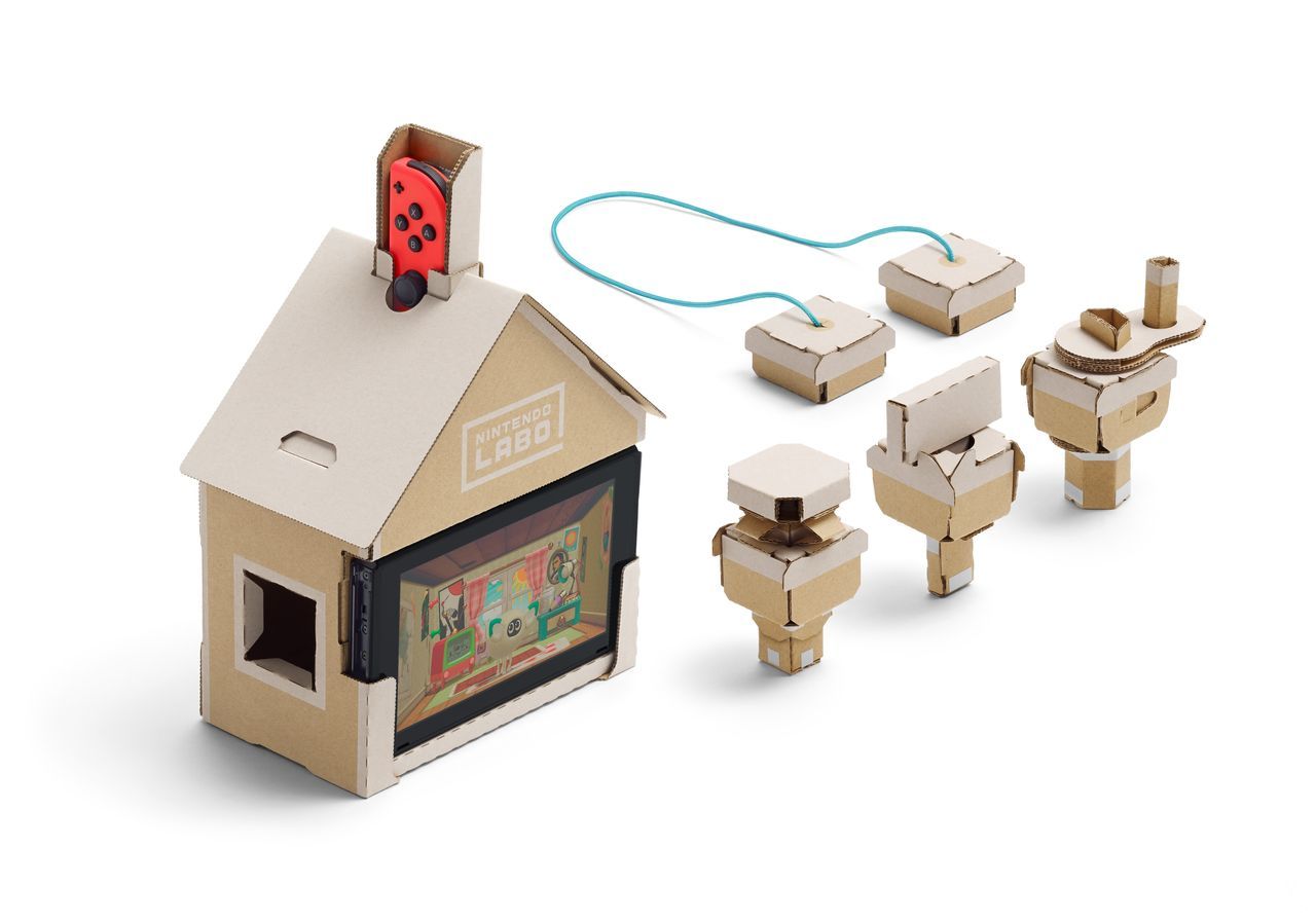 Nintendo Labo: Switch se combina con manualidades de cartón