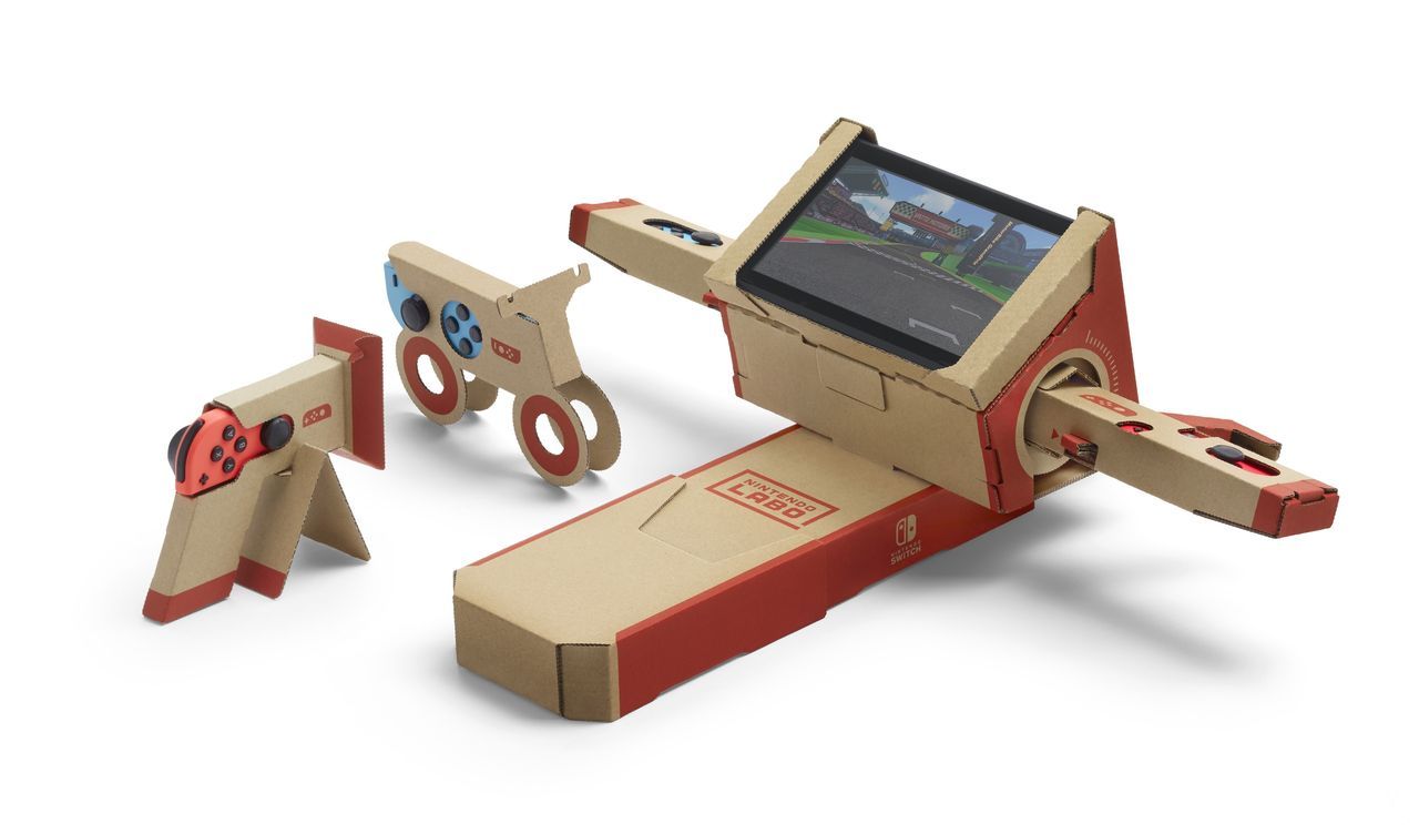 Nintendo Labo: Switch se combina con manualidades de cartón