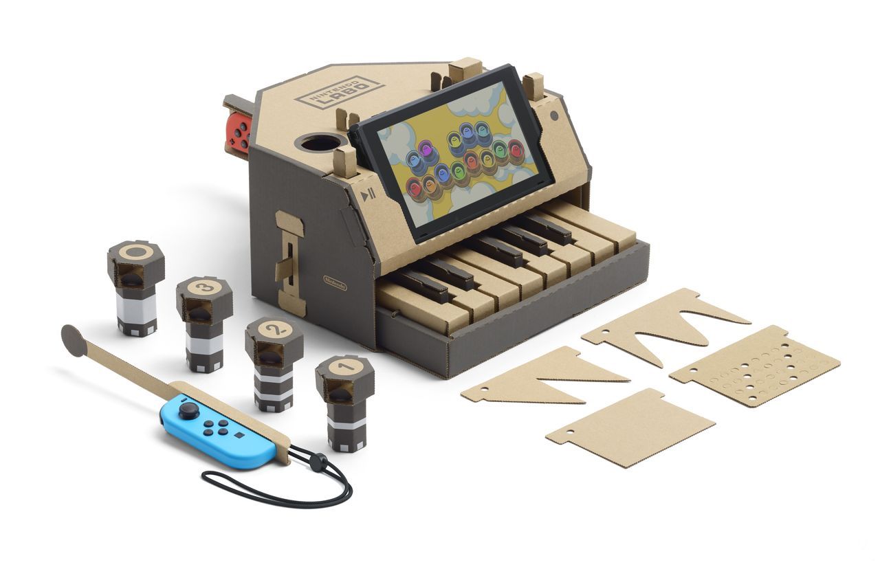 Nintendo Labo: Switch se combina con manualidades de cartón
