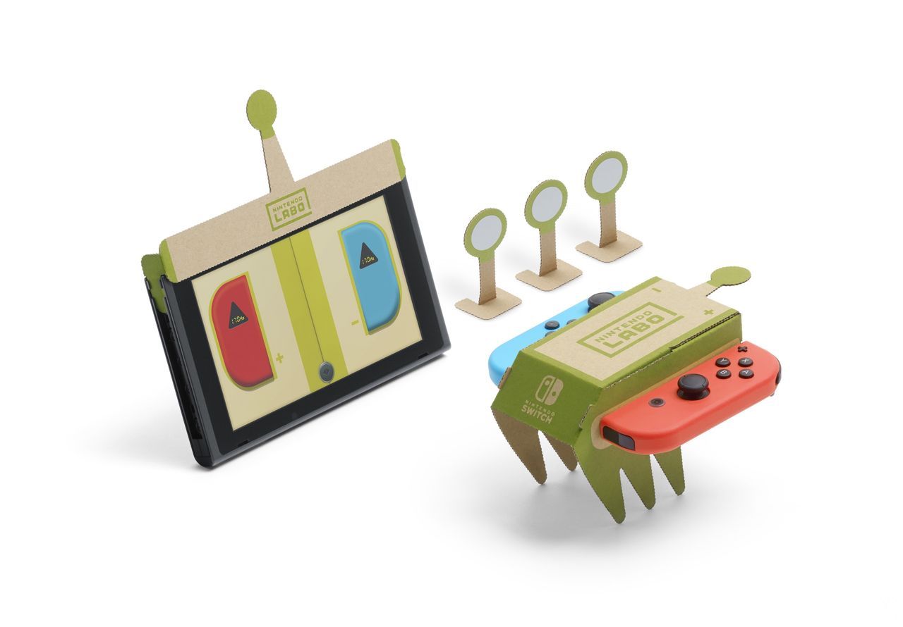 Nintendo Labo: Switch se combina con manualidades de cartón