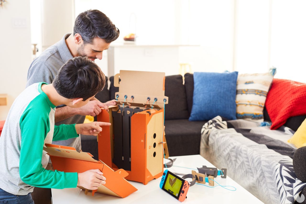 Nintendo Labo: Switch se combina con manualidades de cartón
