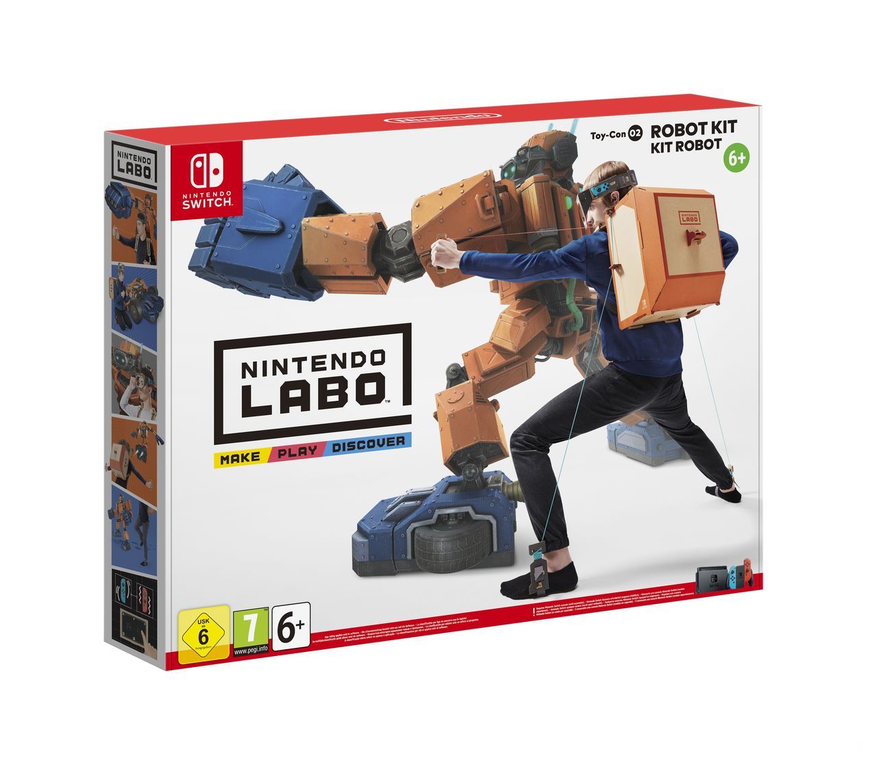 Nintendo Labo: Switch se combina con manualidades de cartón