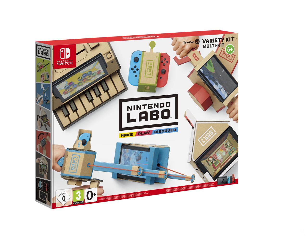 Nintendo Labo: Switch se combina con manualidades de cartón