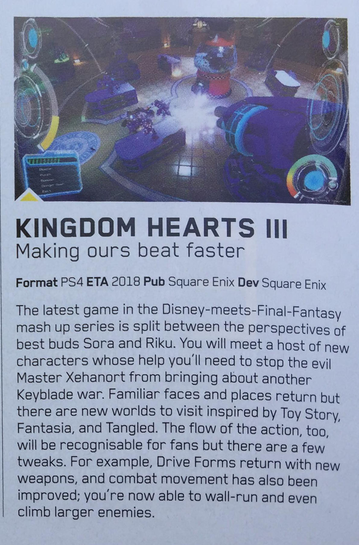 Riku podría ser personaje jugable en Kingdom Hearts III