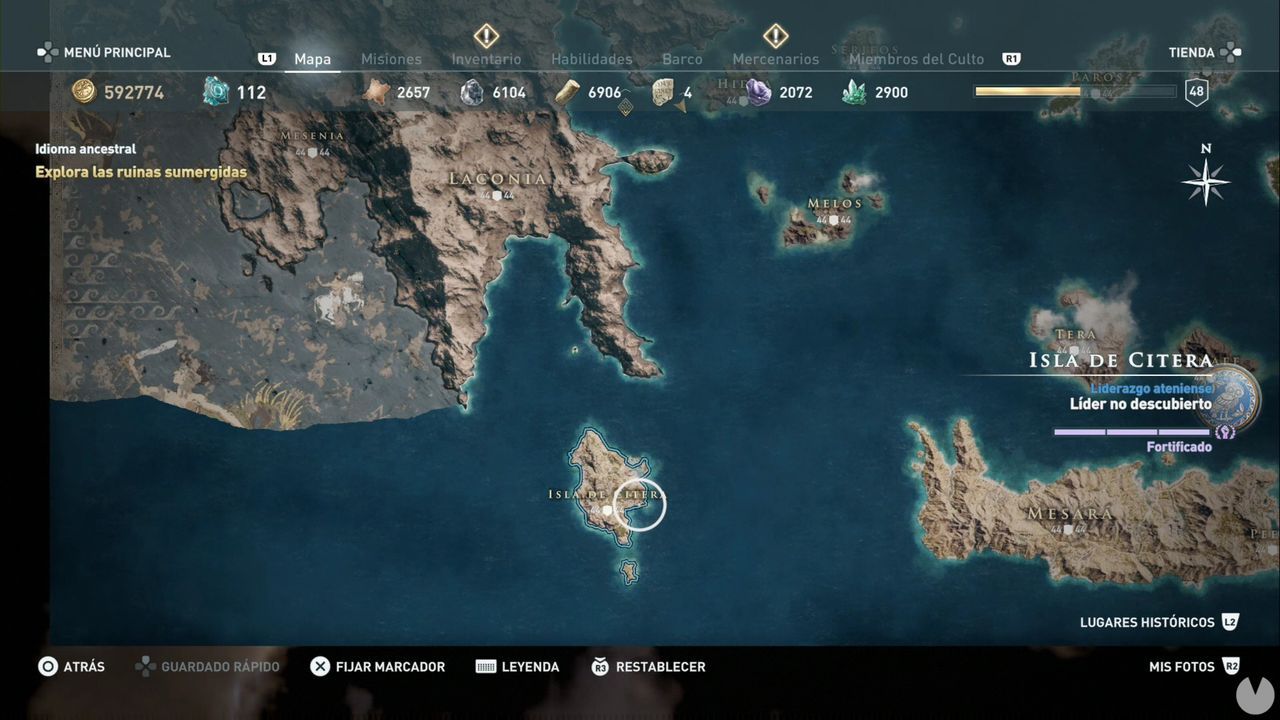 Isla De Citera En Assasin S Creed Odyssey TODAS Las Ubicaciones