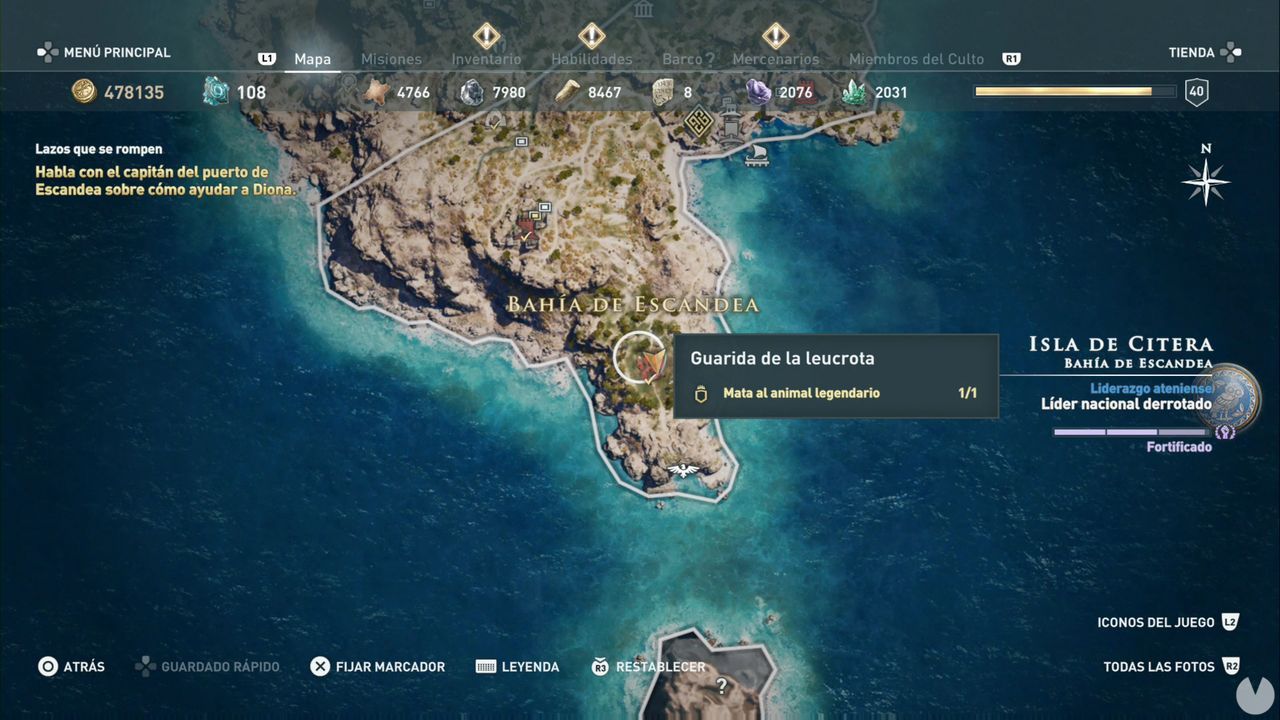 Isla De Citera En Assasin S Creed Odyssey TODAS Las Ubicaciones