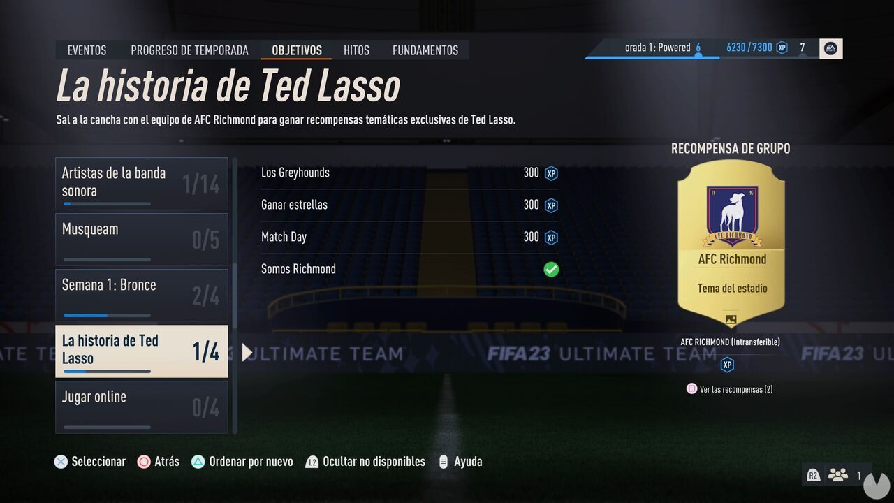 FIFA 23 Cómo jugar con Ted Lasso y el AFC Richmond Cartas