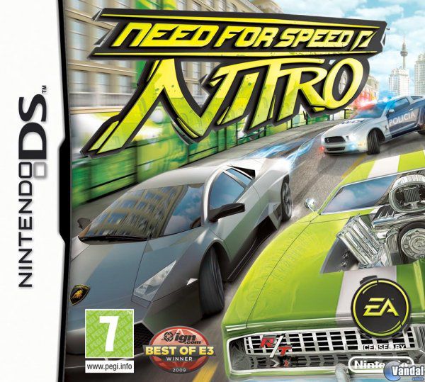 Car�tula Need for Speed Nitro Nintendo DS