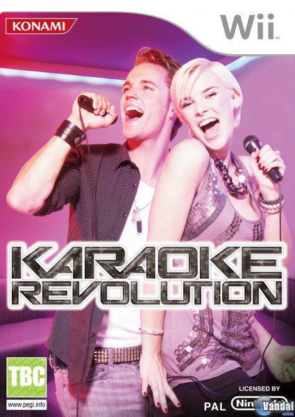 Carátula Karaoke Revolution Wii