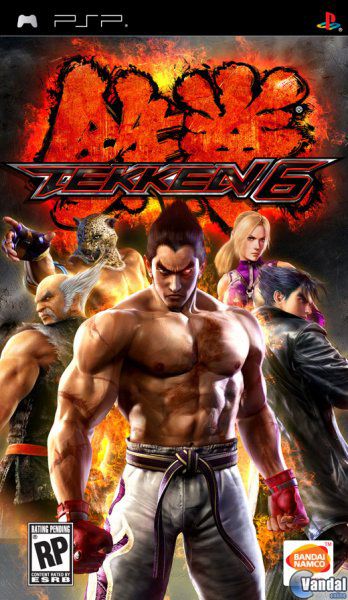 Car�tula Tekken 6 PSP