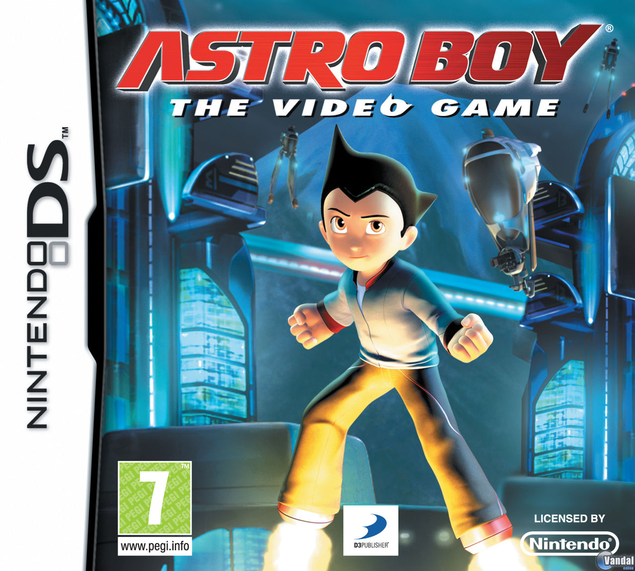 Car�tula Astro Boy Nintendo DS