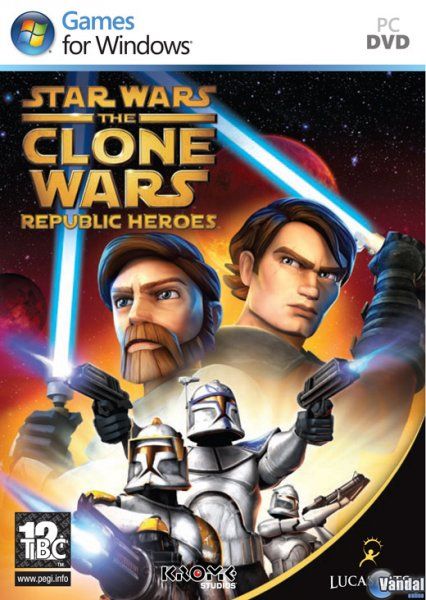 Car�tula Star Wars: The Clone Wars H�roes de la Rep�blica Ordenador