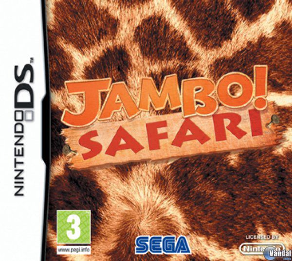 Car�tula Jambo! Safari Nintendo DS