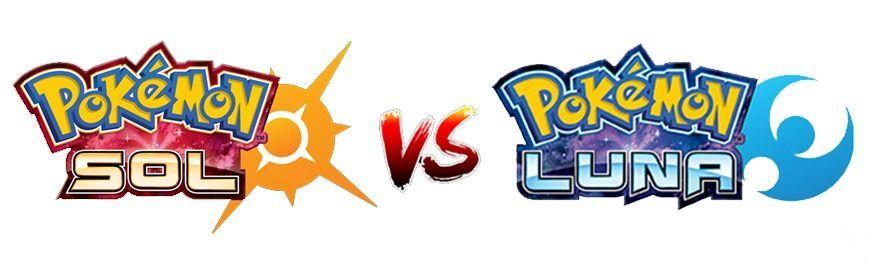 Éstas son las diferencias entre Pokémon Sol Vs Pokémon Luna