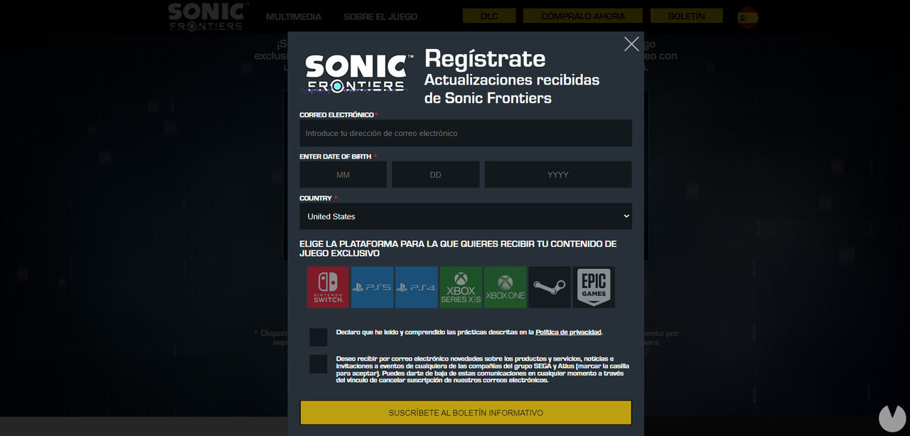 Sonic Frontiers Todos Los Trajes Especiales Y C Mo Desbloquearlos