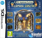 Car�tula El profesor Layton y la llamada del espectro Nintendo DS