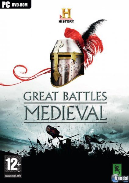 Car�tula HISTORY Great Battles Medieval Ordenador