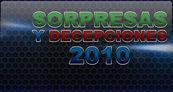 Especial Las sorpresas y las decepciones de 2010