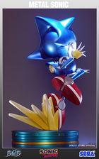 Una figura de Metal Sonic de tres kilos de peso