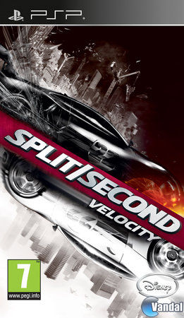Car�tula Split/Second: Velocity PSP