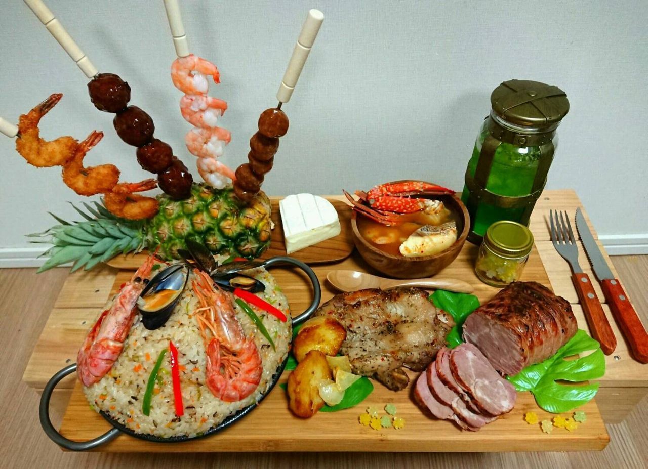 Así sería la comida de Monster Hunter World en la realidad