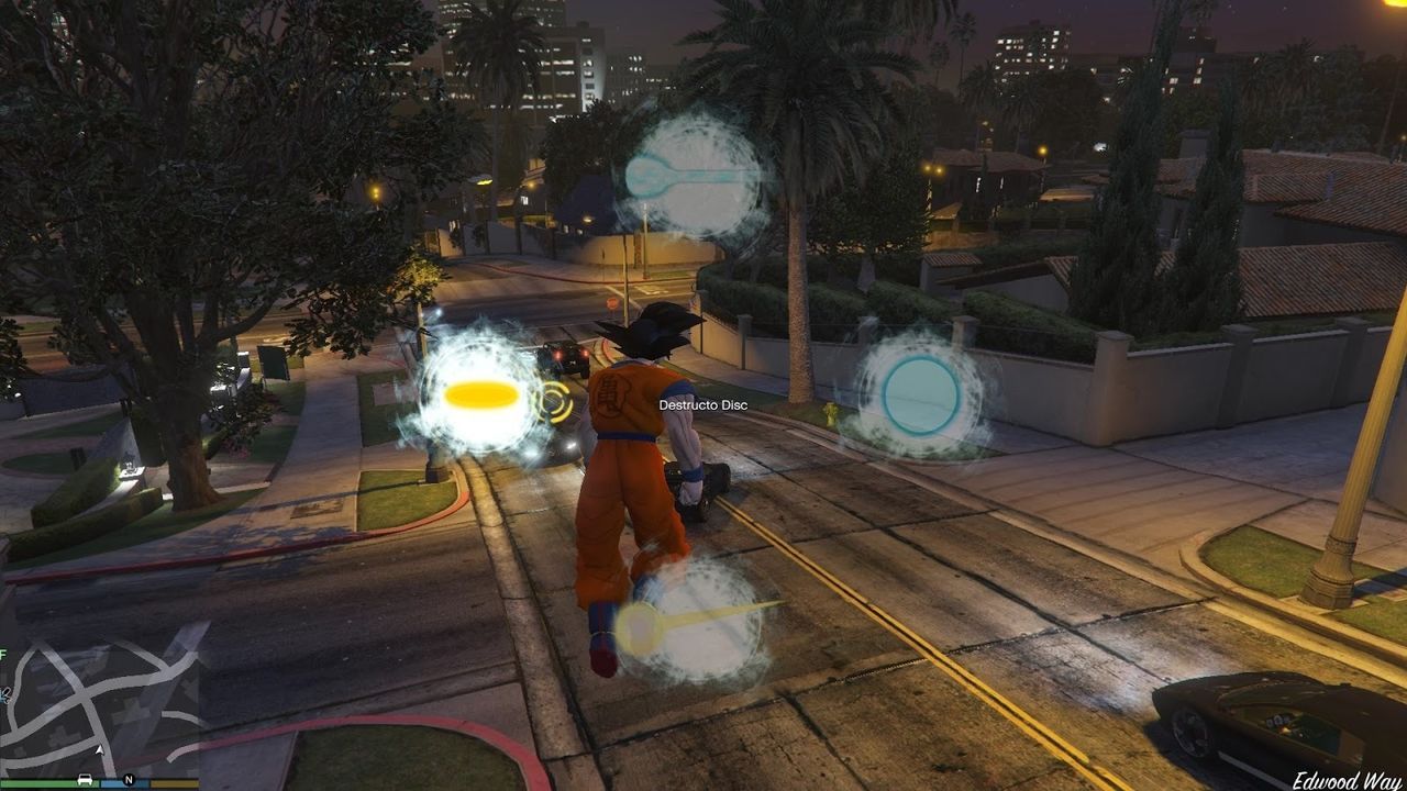 Goku da rienda suelta a sus poderes en Grand Theft Auto V gracias a un mod